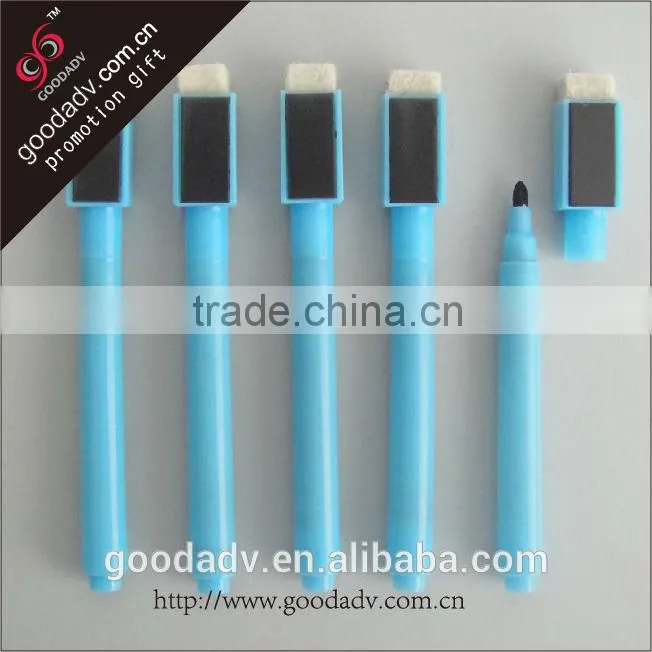 Factory directly sell good quality custom LOGO printing water erasable marker pen