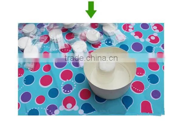 20x 21cm Candy Shape Travel Golf Fishing Compressed Towels Magic Towel