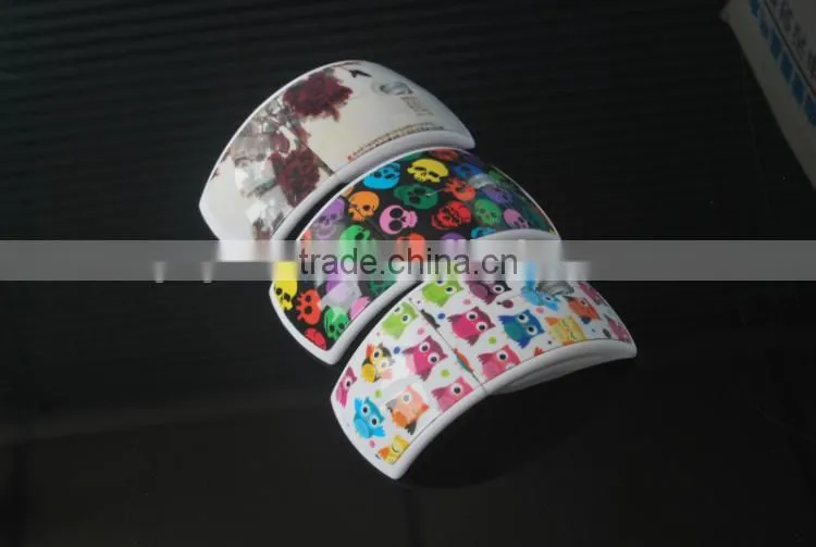Custom Computer 2.4G Wireless Arc Gift Foldable Mouse