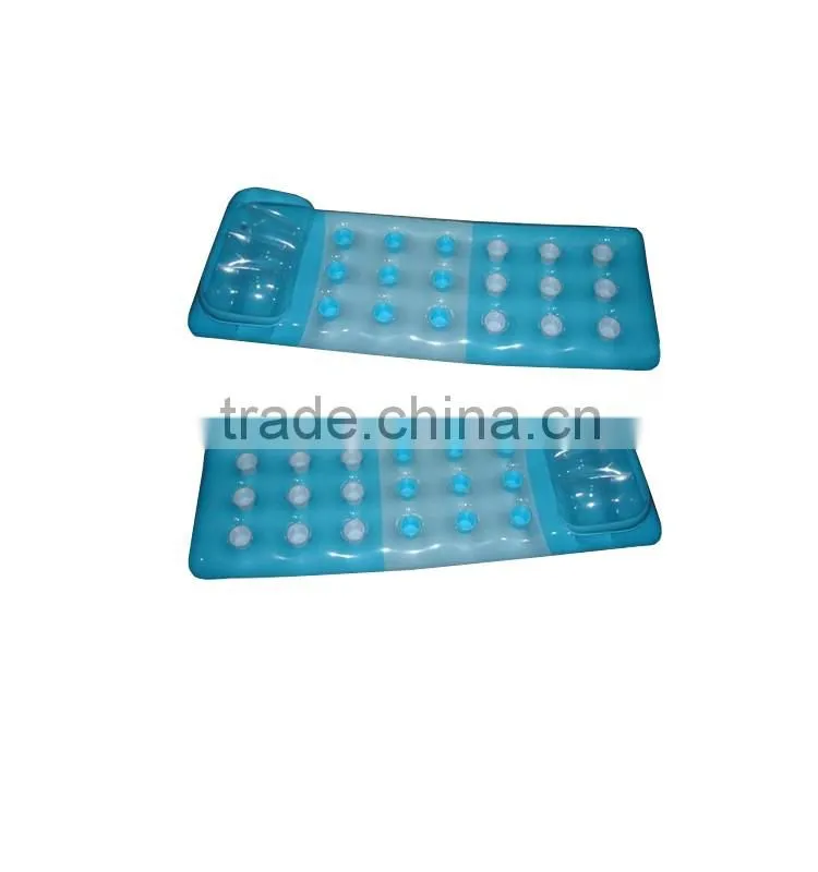 custom high quality inflatable mesh loungers