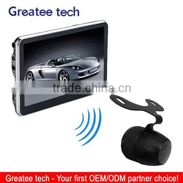 car gps navigation with wireless rearview camera