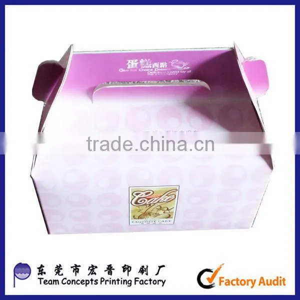 eco-friendly take away paper food packaging box from china