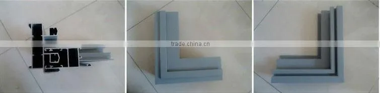 2 fans aluminum/pvc sliding window/casement window