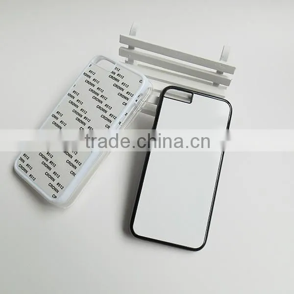 PC hard plastic case sublimation for iPhone 6 with heat transfer machine printing