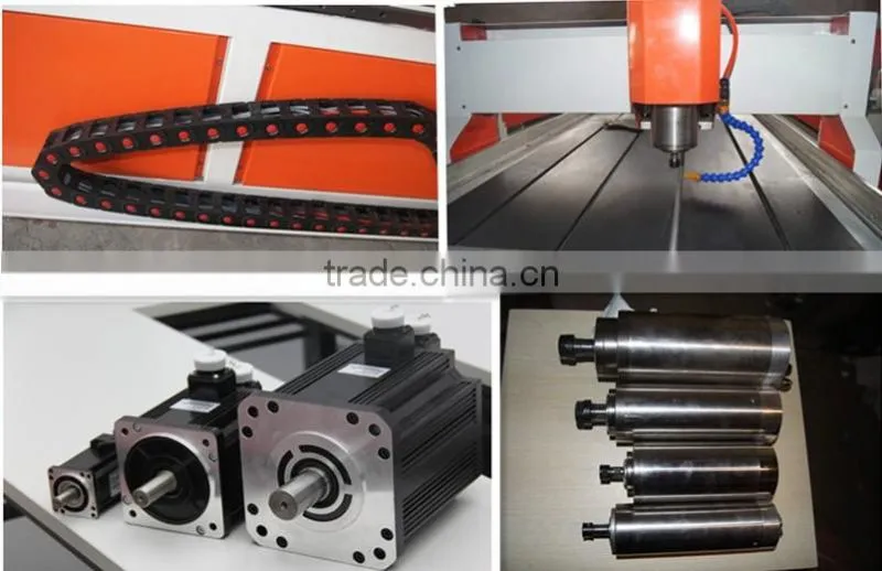 Cheap Wood Advertising sign Best supplier and advertising engraving machine metal wood plastic QL-1224 cnc router