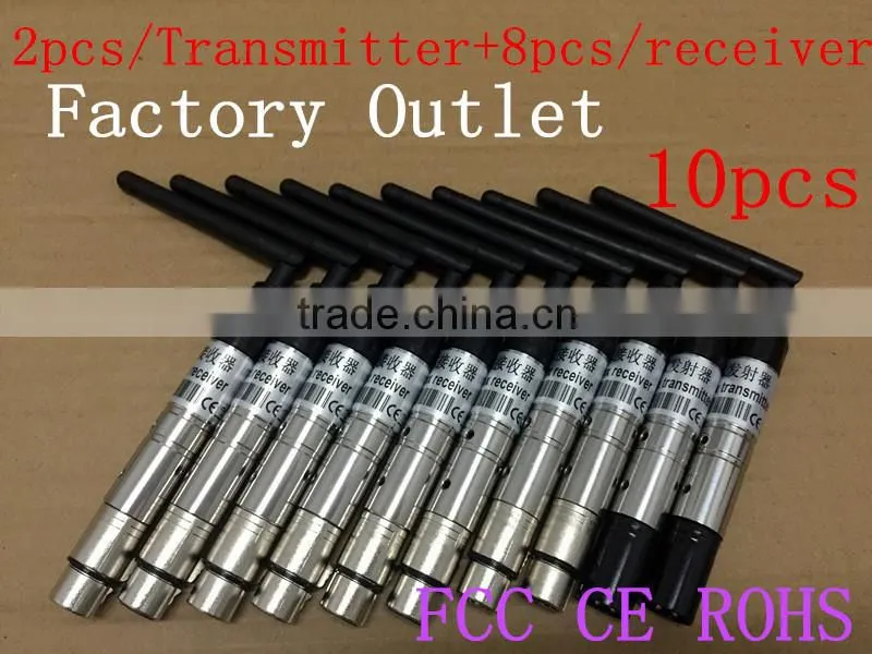 dmx transmitter stick dm receivers wireless transmitter 2.4G wireless transceiver radio console dmx dmx controller new