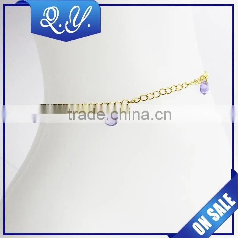 Golden Bracelet for Women Sexy Leaves Shaped Bracelet Anklet