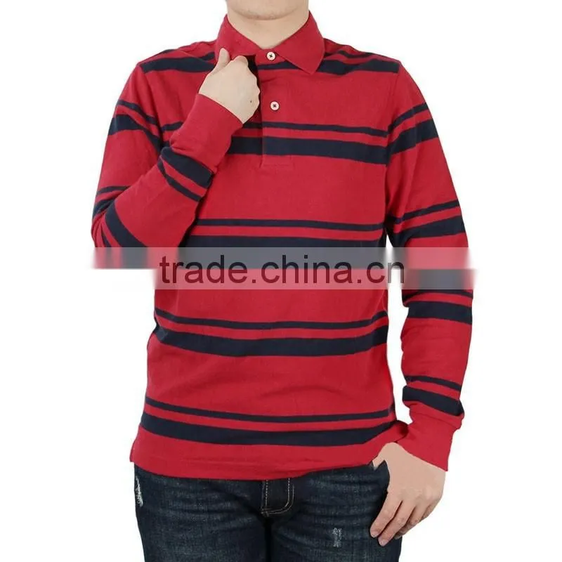 2016 latest design hot selling for wholesale men 100% cotton polo t shirt