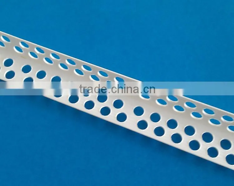 Building material PVC corner protector strip , PVC Angle Bead , PVC corner guard