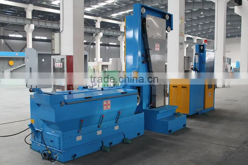Medium wire drawing machine with annealer/intermadiate drawing machine