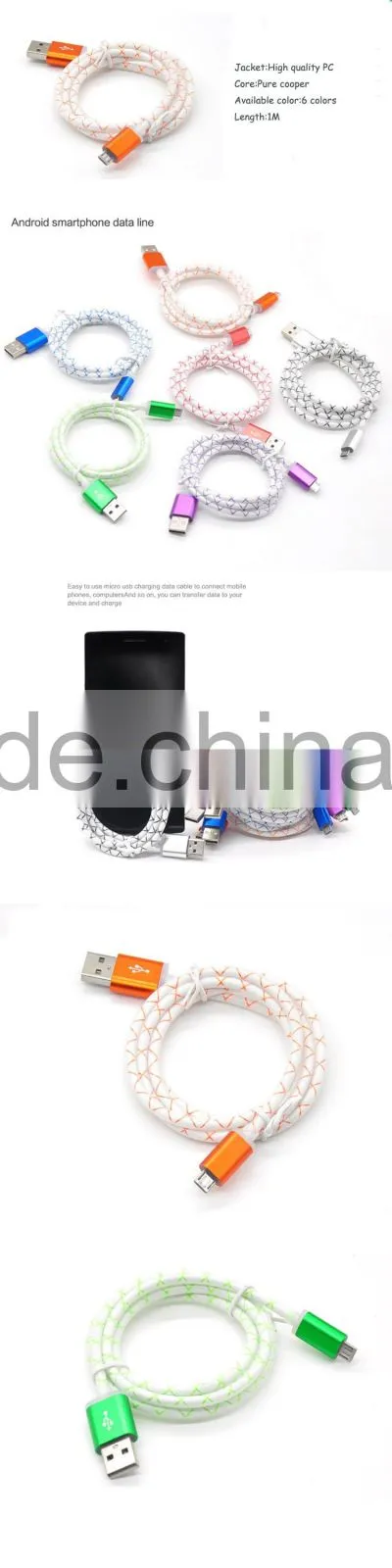 1M 2M 3M 5M China Customized best selling good quality low price micro usb cable
