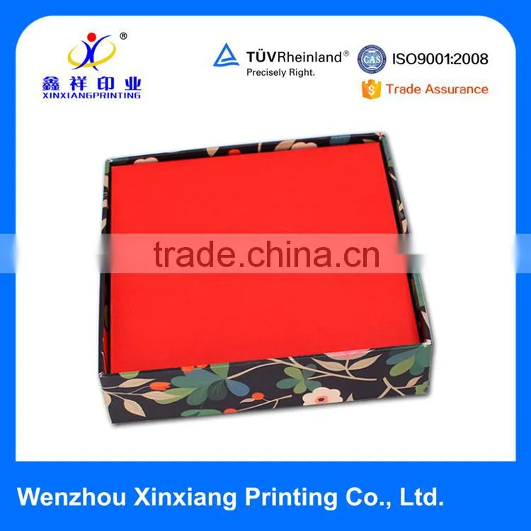 Fashionable Fancy Mooncake Paper Gift Boxes Cosmetics Box