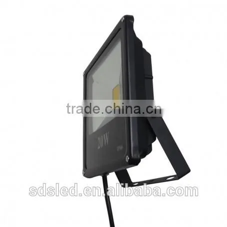 LED 20W IP66 Integrated Cool White Black AC85-265V outdoor led flood light