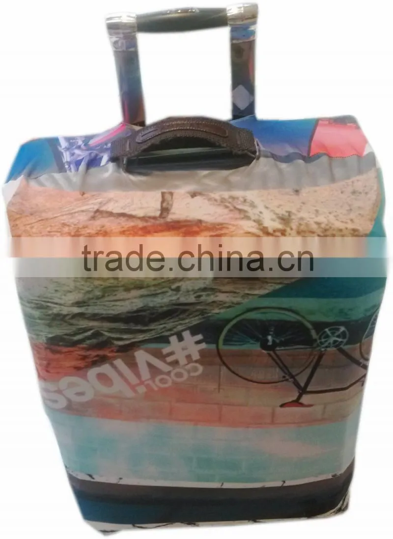 protective Luggage cover with fashional transfer printing