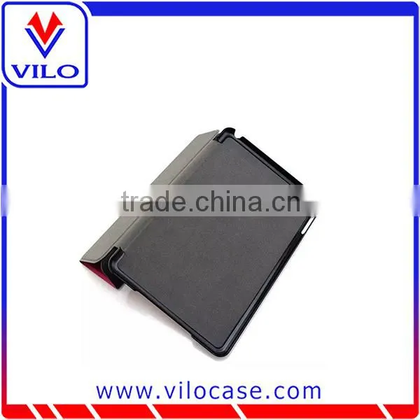 2015 Edition Ultra Slim-Fit Smart flip leather Cover for iPad mini 4
