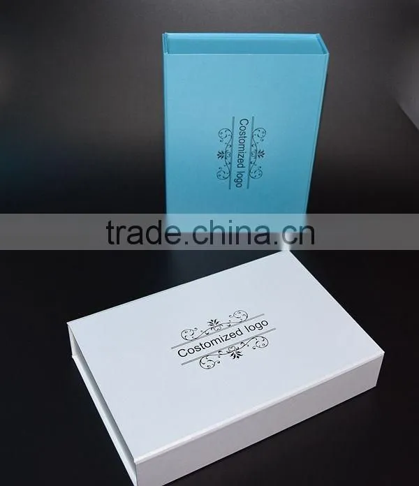 Good quality white folding box template stand glasses