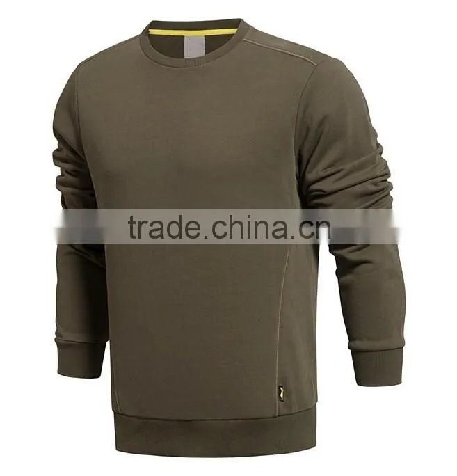 2016 mens plain lightweight cotton crew neck sweater