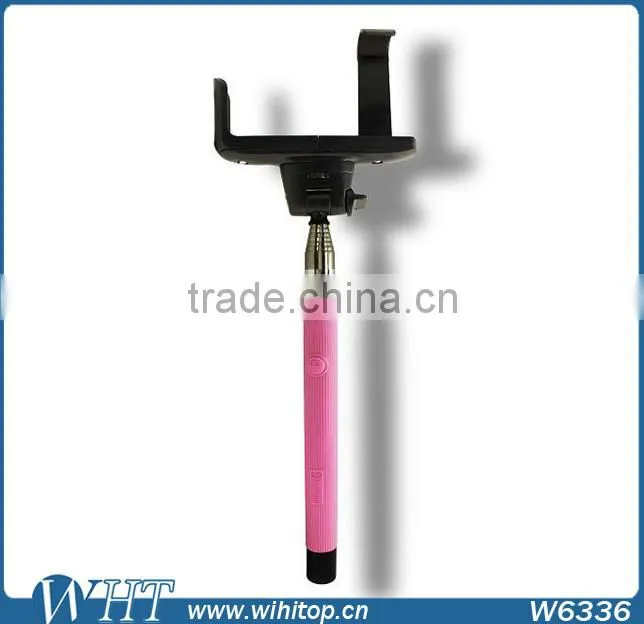 Wireless mobile phone self-timer pole, self-timer artifact Multi-function Bluetooth Self Timer Extension Rod for iphone