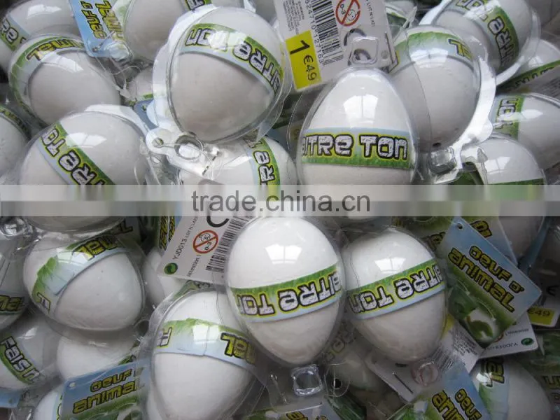 Growing hatching dinosaur egg toy