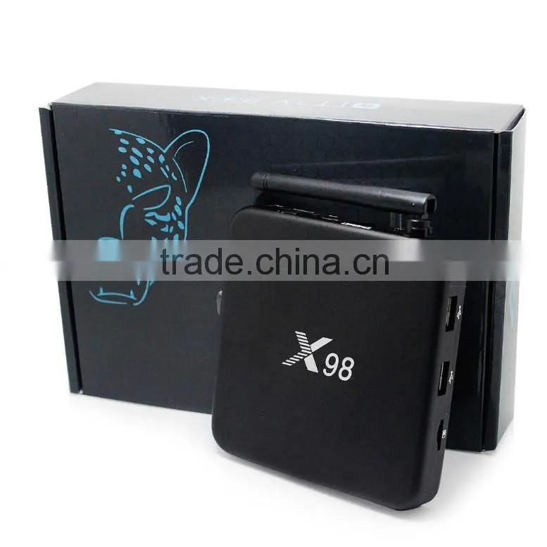 Android TV BOX with Newest Chipset Amlogic S905 Quad-Core 2GB RAM + 16GB ROM and Android 5.1 OS