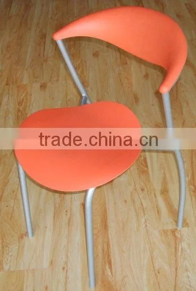 Factory wholesale stackable Plastic Commercial fast food Restaurant Chair(1059A)