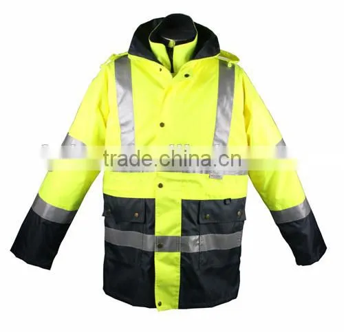 Reflective motorcycle jacket reflective security jacket safety reflective jacket