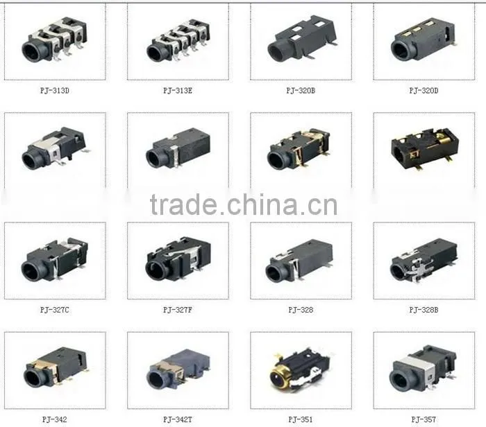 3 pin 3.5mm phone jack PJ-319