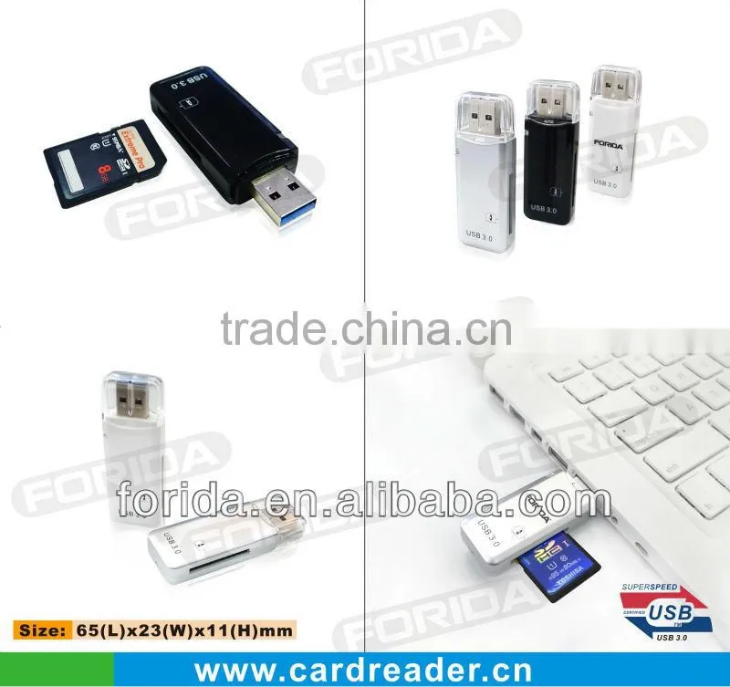 Hot USB 3.0 Card reader SD+TF ,USB 3.0 MULTI CARD READER