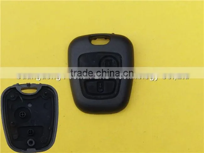 Simplex Type 2-Button Remote Key Housing Case Cover Blank Button For Peugeot 107 207 307 407 106 206 306 406