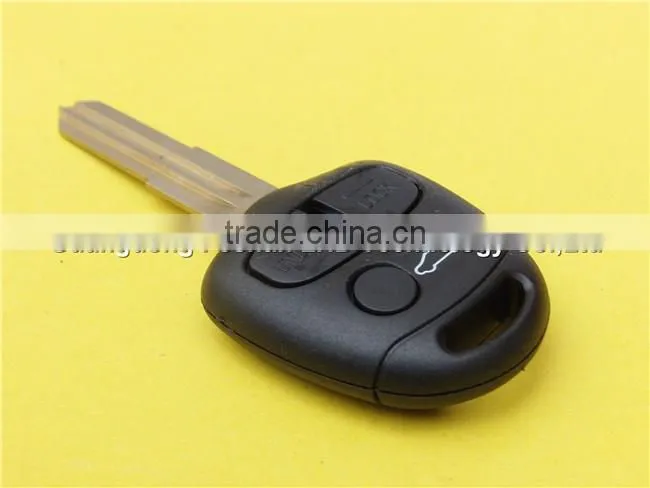 Remote Key Fob 3 Button Remote Key Shell With MIT8 Blade Left Side For Mistubishi car key