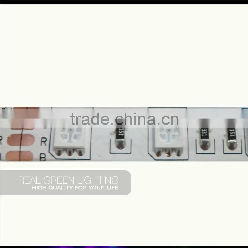 Real Green Colorful Flexible Led Strip Light SMD5050 with 60 LED Per Meter 12V/110V-120V/220V lighting