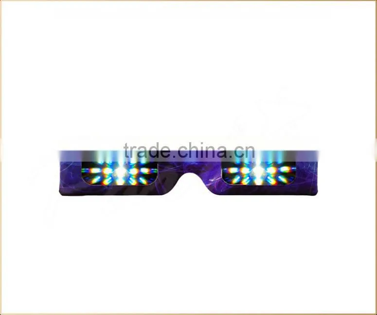NEW Concert paper fireworks glasses,heart diffraction glasses