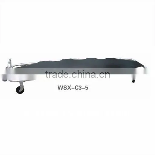 Aluminum alloy Medical & Funeral 2 folding Stretcher