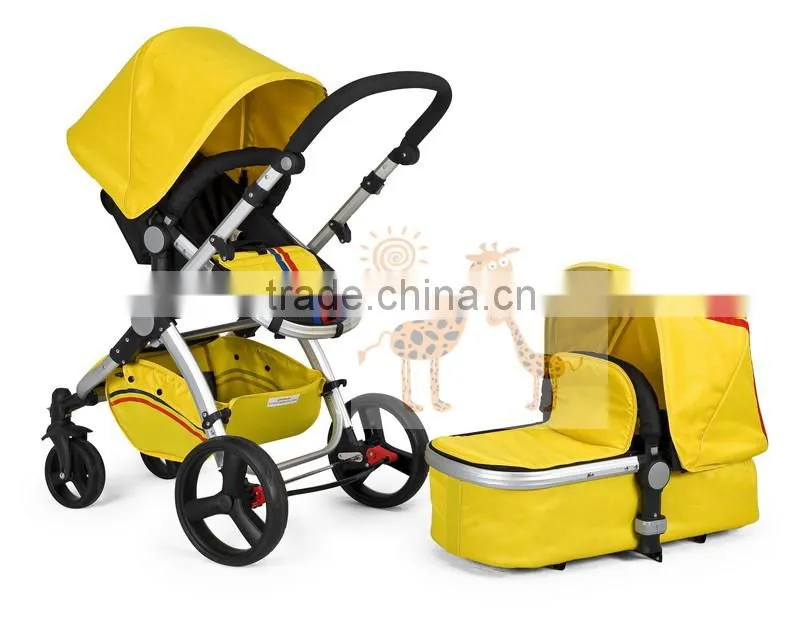 Aluminium Deluxe Baby Stroller Push Chair Baby traval En1888 Standard