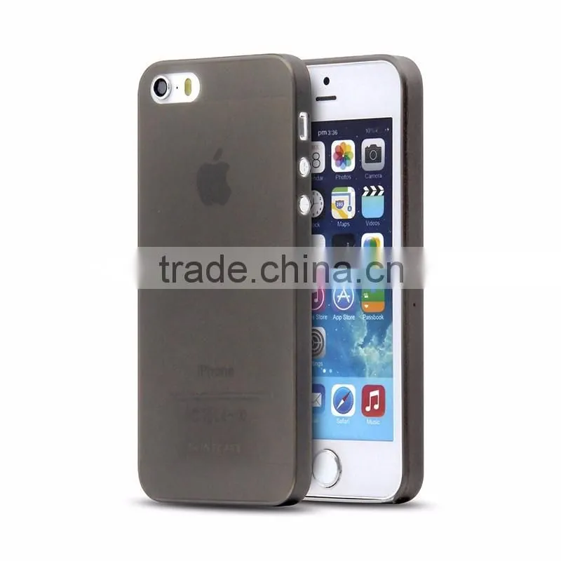 0.35mm Customize phone cases for iPhone SE, for iPhone SE mobile covers, PP case for iPhone 5S