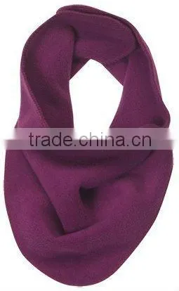 High Quality fashionable red Polar Fleece headband With Customer Logo