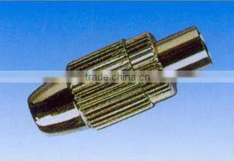 9.5mm TV plug PE material zinc pin rohs comliant