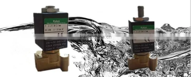 KL-F3 24V electric water solenoid valve, 2/3 way NC,