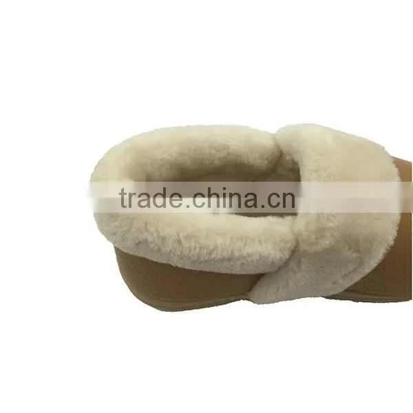 Outdoor fashion walking warm winter fur boots men shoes
