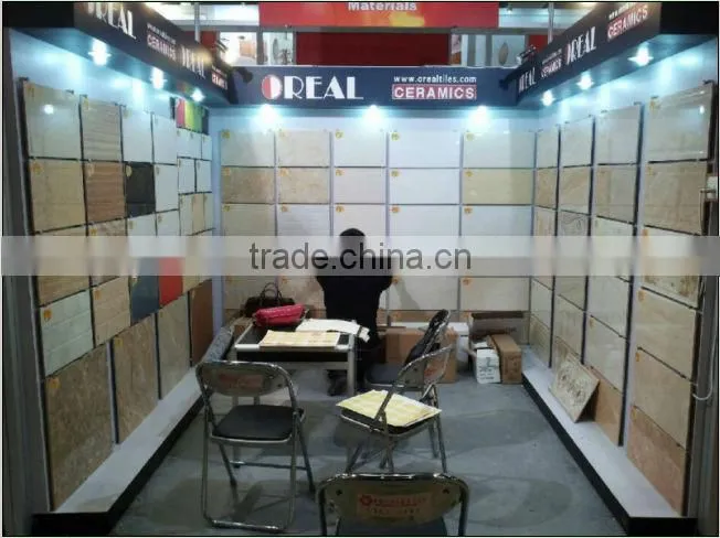 600x600 popular design rustic ceramic floor tile from Minqing factory