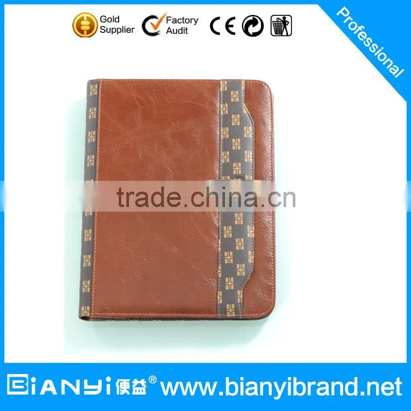 a4 PU leather portfolio folders, leather padfolio, leather portfolio