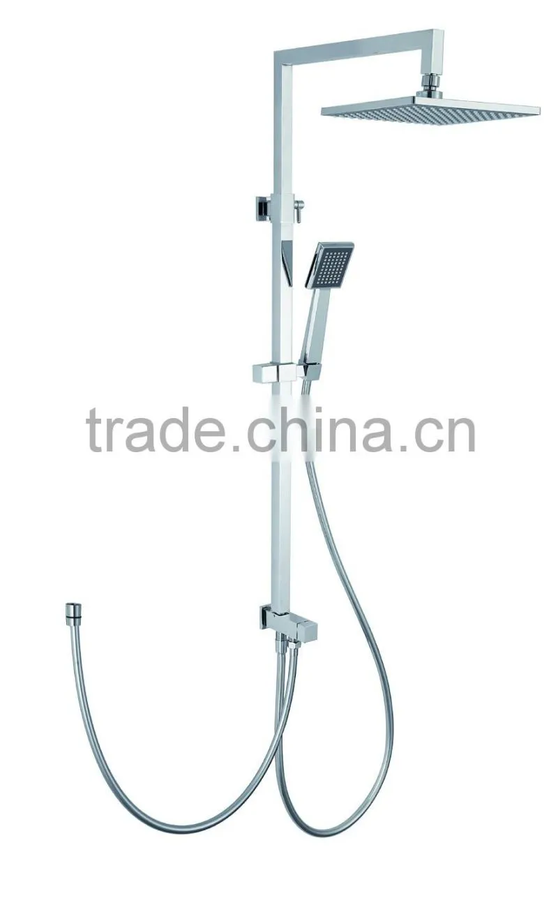 single lever square rain bathroom shower 81903