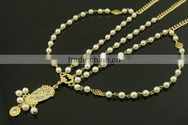 Women Fashion Vintage Gothic Luxury Rhinestone Head Chain Jewelry Headband Head Piece Hair band