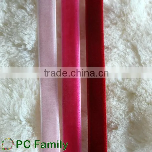 5/8 Best quality and price double sided velvet ribbon