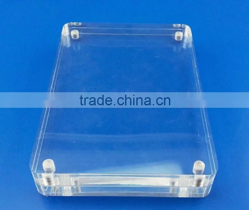 4 sided acrylic magnetic photo frame,ISO Factory Product