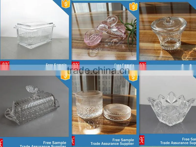 hot sale cheap glass powder jar