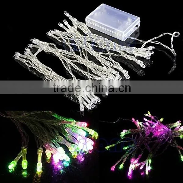 2016 warm white multi-color RGB led string silver copper wire led decorative fairy lights,led fairy lights