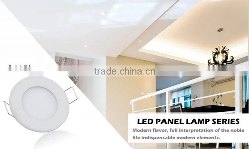 9w ultra thin led round panel light manufacturer