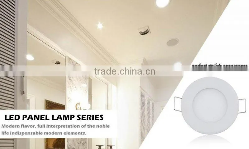 9w ultra thin led round panel light manufacturer