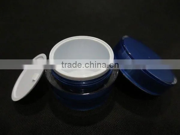 Plastic Cosmetic Bottle, Square Shaped Acrylic Lotion Pump Bottle and Round Shaped Acrylic Cream Jar